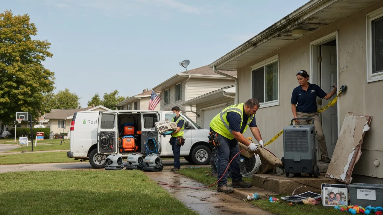 Water Damage Restoration in Winfield, IL near me